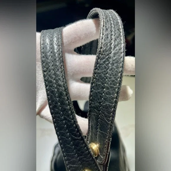 B. MAKOWSKY Large Black East/West Glove Leather Hobo Leopard Lining Bag
A93783 - Picture 9 of 17